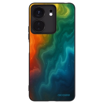 Picasee silikonowe czarne etui na Xiaomi Redmi 13C 4G - Solar
