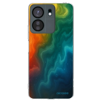 Picasee silikonowe przeźroczyste etui na Xiaomi Redmi 13C 4G - Solar
