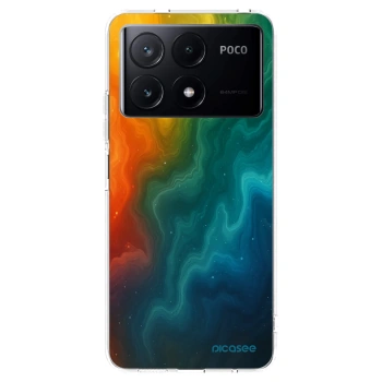 Picasee silikonowe przeźroczyste etui na Xiaomi Poco X6 Pro - Solar