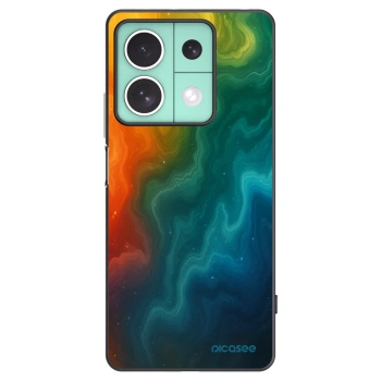 Picasee silikonowe czarne etui na Xiaomi Redmi Note 13 5G - Solar