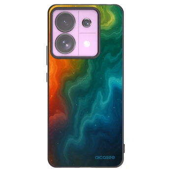 Picasee silikonowe czarne etui na Xiaomi Redmi Note 13 Pro 5G - Solar