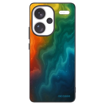 Picasee silikonowe czarne etui na Xiaomi Redmi Note 13 Pro+ 5G - Solar