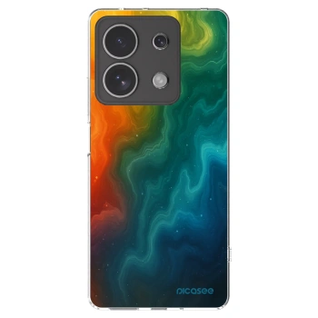 Picasee silikonowe przeźroczyste etui na Xiaomi Redmi Note 13 4G - Solar