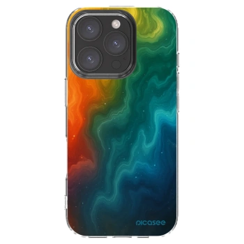 Picasee silikonowe przeźroczyste etui na Apple iPhone 16 Pro - Solar