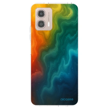 Picasee silikonowe przeźroczyste etui na Motorola Moto G53 5G - Solar