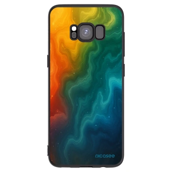 Picasee silikonowe czarne etui na Samsung Galaxy S8 G950F - Solar
