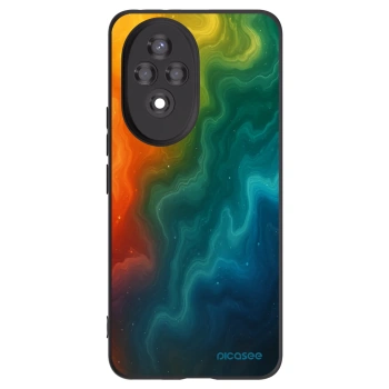 Picasee silikonowe czarne etui na Honor 200 Pro 5G - Solar