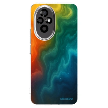 Picasee silikonowe przeźroczyste etui na Honor 200 Pro 5G - Solar