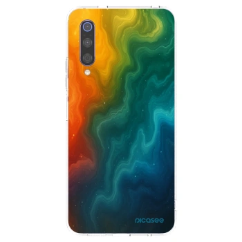 Picasee silikonowe przeźroczyste etui na Xiaomi Mi 9 - Solar