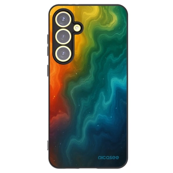 Picasee silikonowe czarne etui na Samsung Galaxy S24 FE S721B - Solar