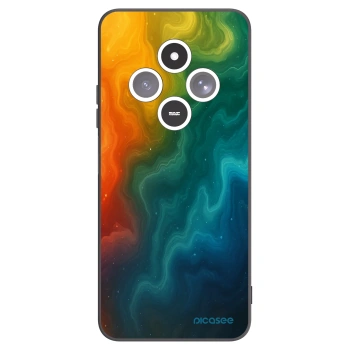Picasee silikonowe czarne etui na Xiaomi Redmi 14C - Solar