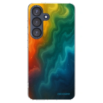 Picasee silikonowe przeźroczyste etui na Samsung Galaxy S25 5G - Solar