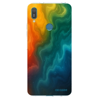 Picasee silikonowe przeźroczyste etui na Huawei Y7 2019 - Solar