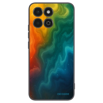 Picasee silikonowe czarne etui na Honor 200 Smart 5G - Solar