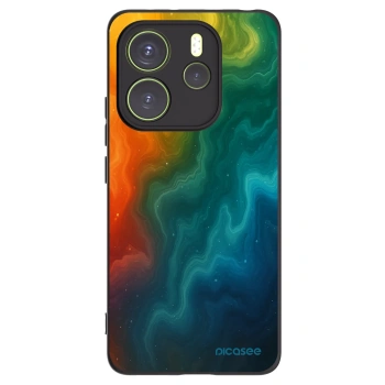 Picasee silikonowe czarne etui na Xiaomi Redmi Note 14 4G - Solar