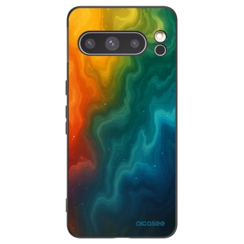 Picasee silikonowe czarne etui na Google Pixel 8 Pro - Solar