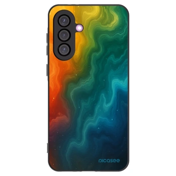 Picasee silikonowe czarne etui na Samsung Galaxy A36 5G - Solar