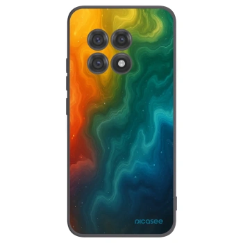 Picasee silikonowe czarne etui na OnePlus 13R 5G - Solar