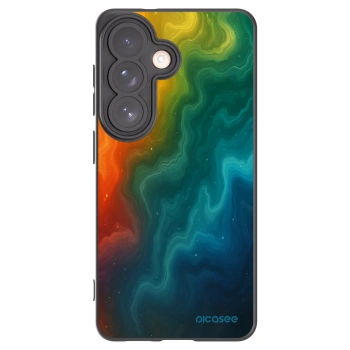 Picasee silikonowe czarne etui na Samsung Galaxy S26 - Solar