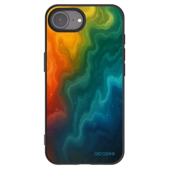 Picasee silikonowe czarne etui na Apple iPhone 17e - Solar