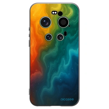 Picasee silikonowe czarne etui na Xiaomi 17 Ultra - Solar