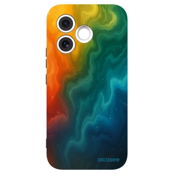 Picasee silikonowe czarne etui na Honor 600 Lite - Solar
