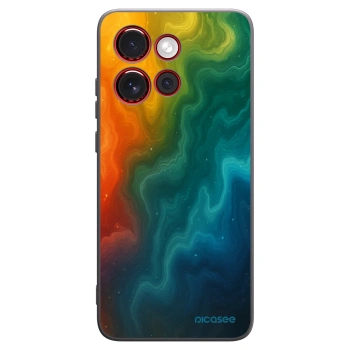 Picasee silikonowe czarne etui na Motorola Edge 60 Neo 5G - Solar