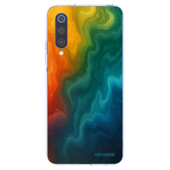 Picasee silikonowe przeźroczyste etui na Xiaomi Mi 9 SE - Solar