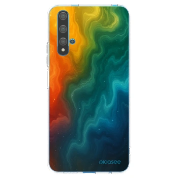 Picasee silikonowe przeźroczyste etui na Huawei Nova 5T - Solar
