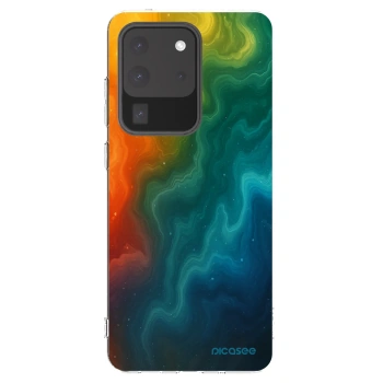 Picasee silikonowe przeźroczyste etui na Samsung Galaxy S20 Ultra 5G G988F - Solar