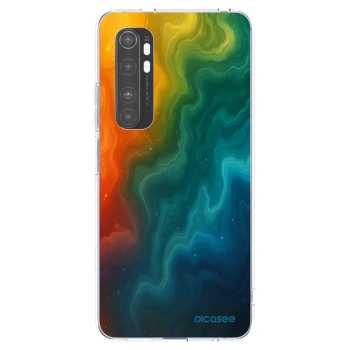 Picasee silikonowe przeźroczyste etui na Xiaomi Mi Note 10 Lite - Solar