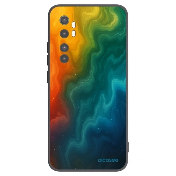 Picasee silikonowe czarne etui na Xiaomi Mi Note 10 Lite - Solar