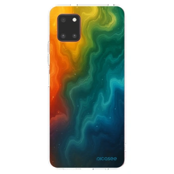 Picasee silikonowe przeźroczyste etui na Samsung Galaxy Note 10 Lite N770F - Solar