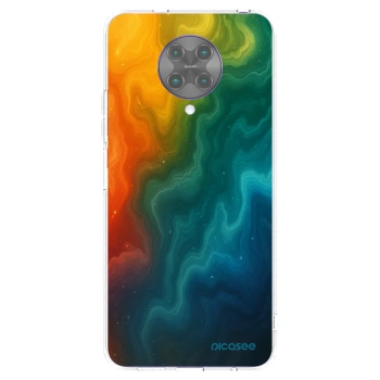Picasee silikonowe przeźroczyste etui na Xiaomi Poco F2 Pro - Solar