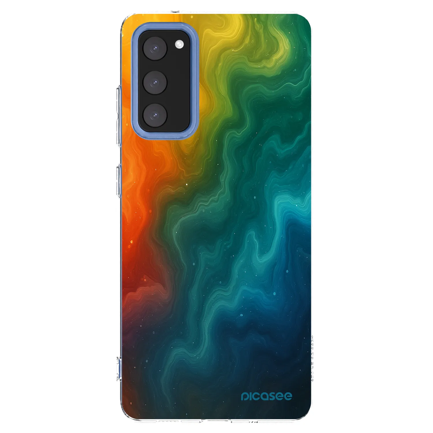 Picasee silikonowe przeźroczyste etui na Samsung Galaxy S20 FE - Solar