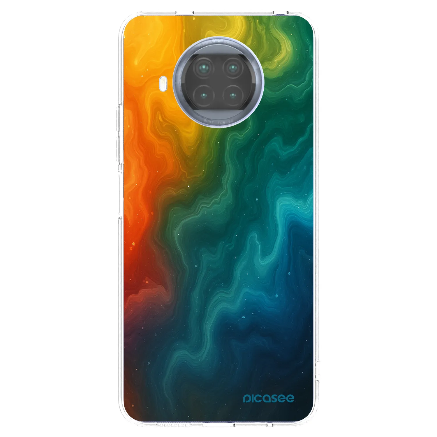 Picasee silikonowe przeźroczyste etui na Xiaomi Mi 10T Lite - Solar