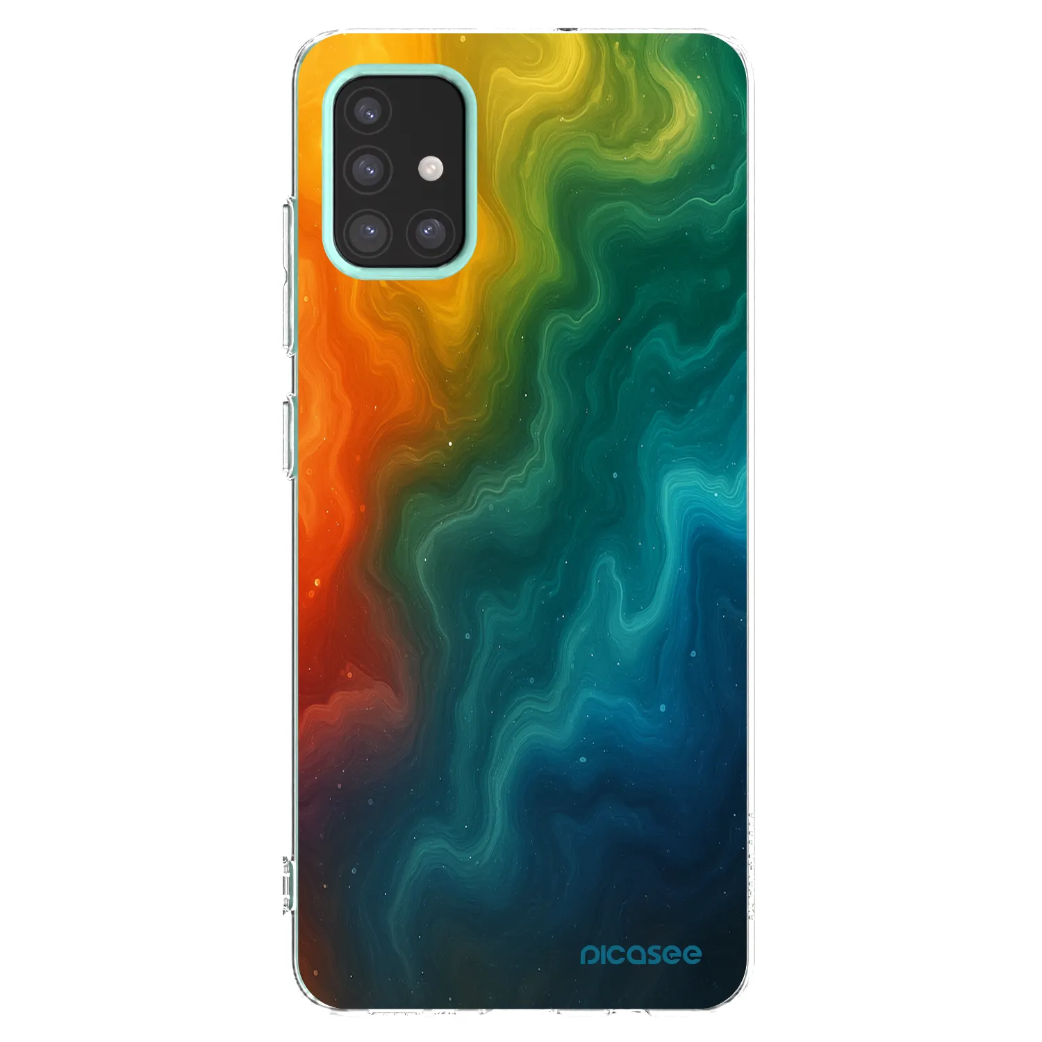 Picasee silikonowe przeźroczyste etui na Samsung Galaxy M31s - Solar