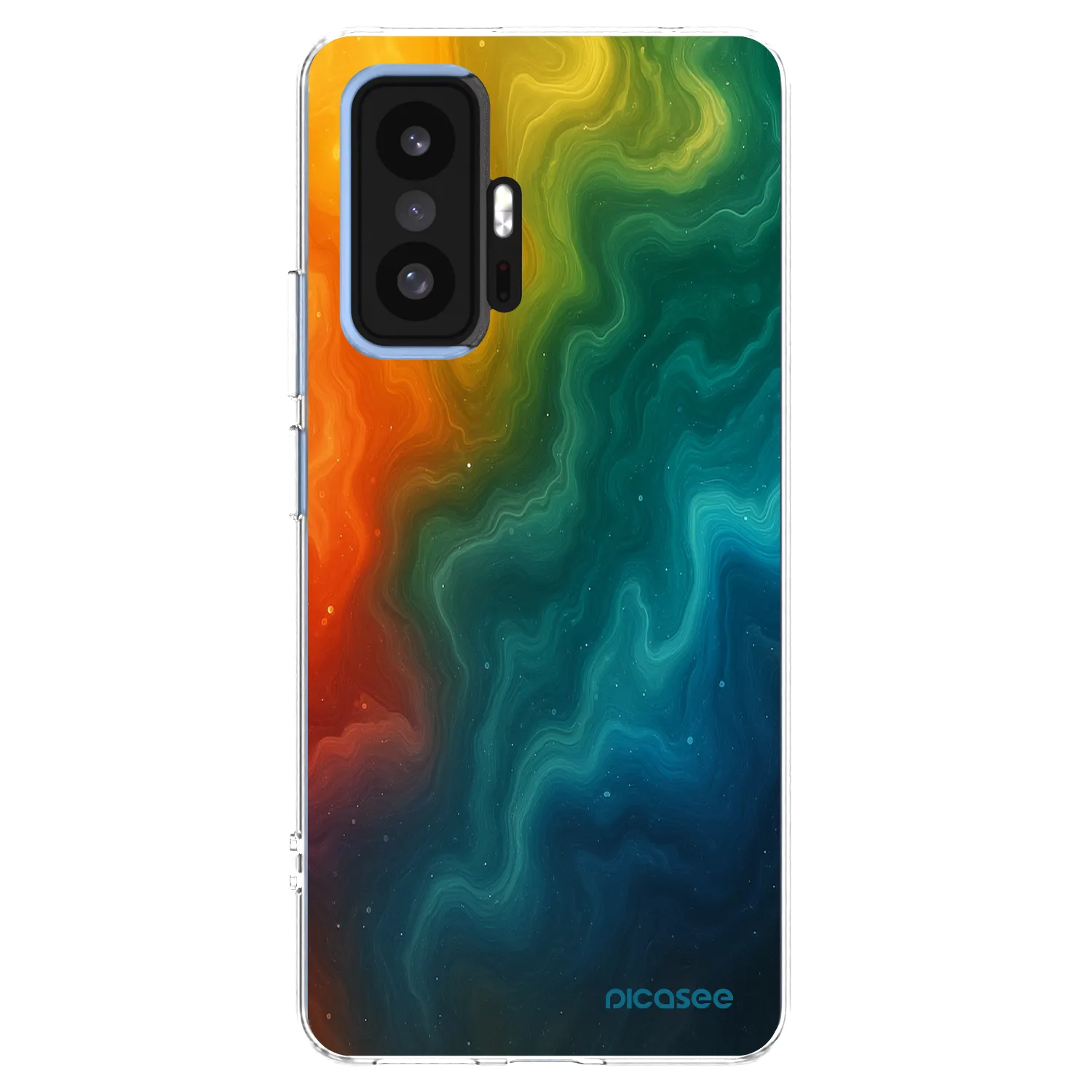Picasee silikonowe przeźroczyste etui na Xiaomi 11T Pro - Solar