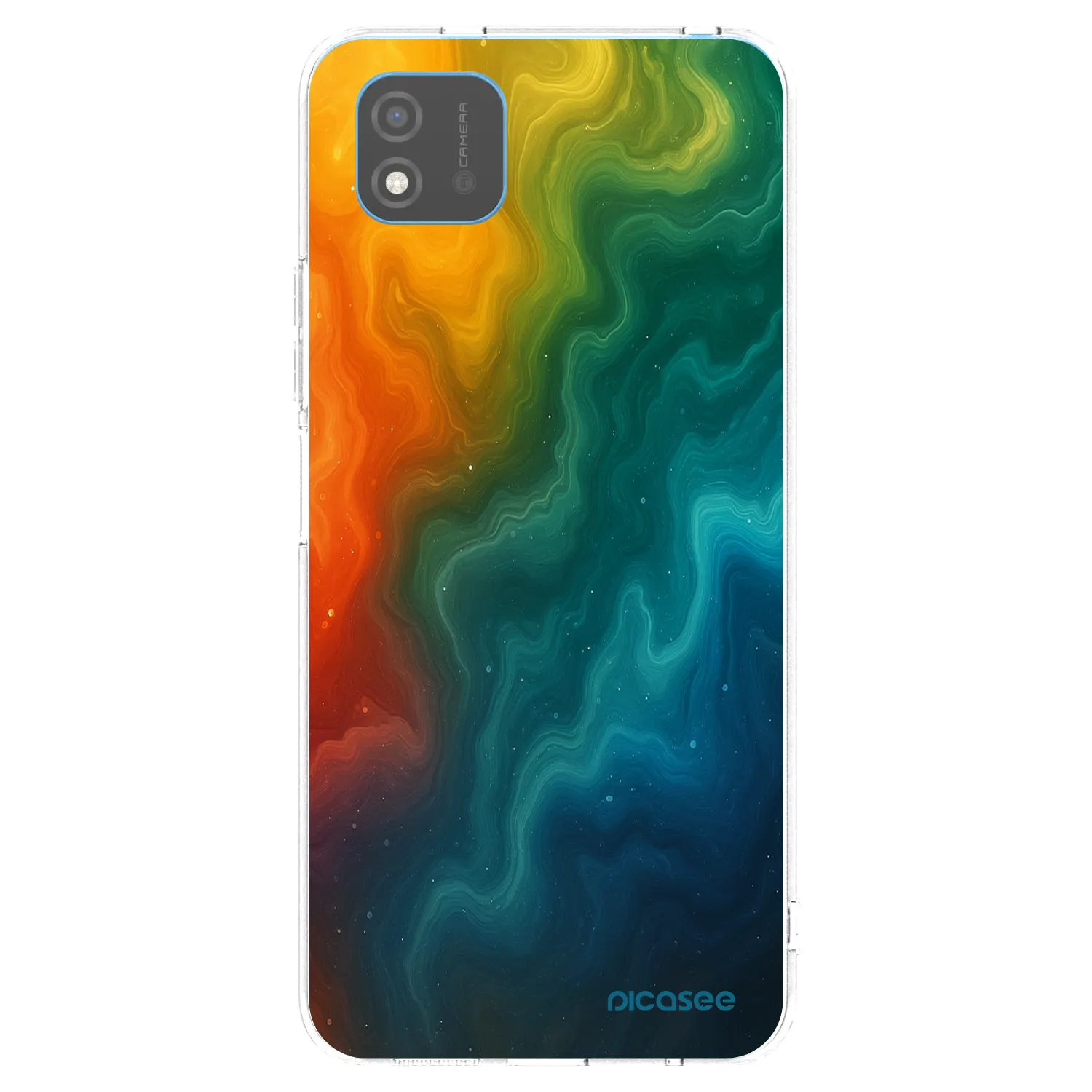 Picasee silikonowe przeźroczyste etui na Realme C11 (2021) - Solar