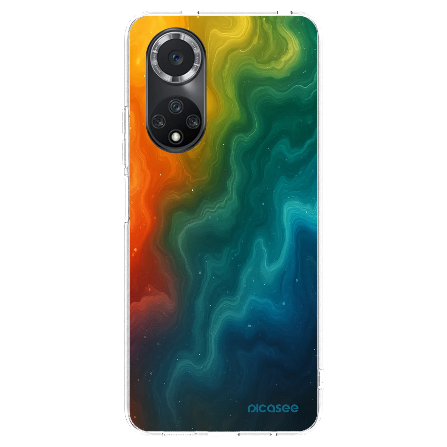 Picasee silikonowe przeźroczyste etui na Huawei Nova 9 SE - Solar
