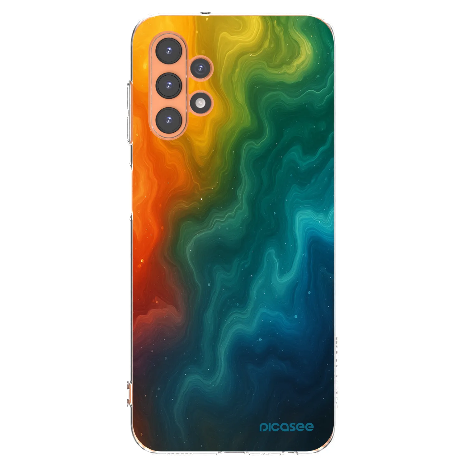 Picasee silikonowe przeźroczyste etui na Samsung Galaxy A13 4G A135 - Solar