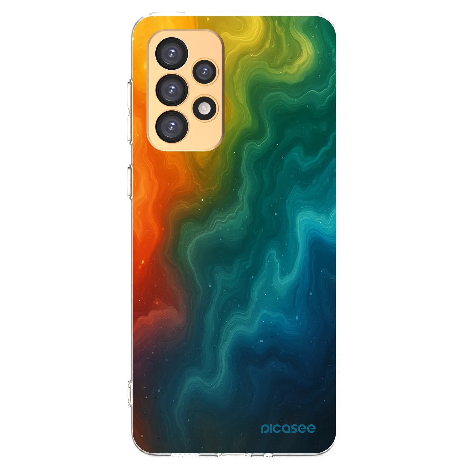 Picasee silikonowe przeźroczyste etui na Samsung Galaxy A33 5G A336 - Solar