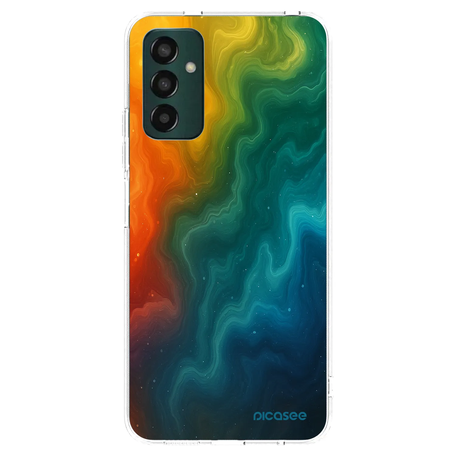 Picasee silikonowe przeźroczyste etui na Samsung Galaxy M23 5G - Solar