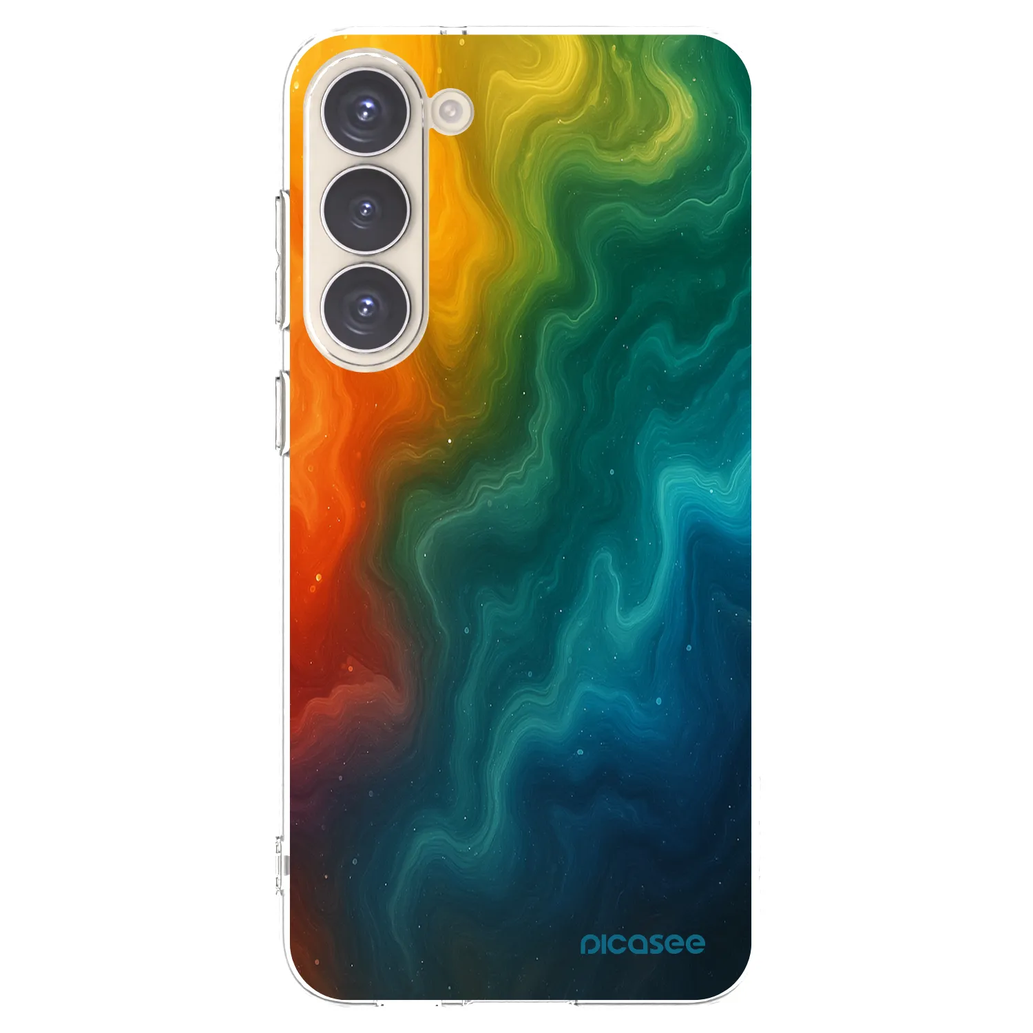 Picasee silikonowe przeźroczyste etui na Samsung Galaxy S23+ 5G - Solar