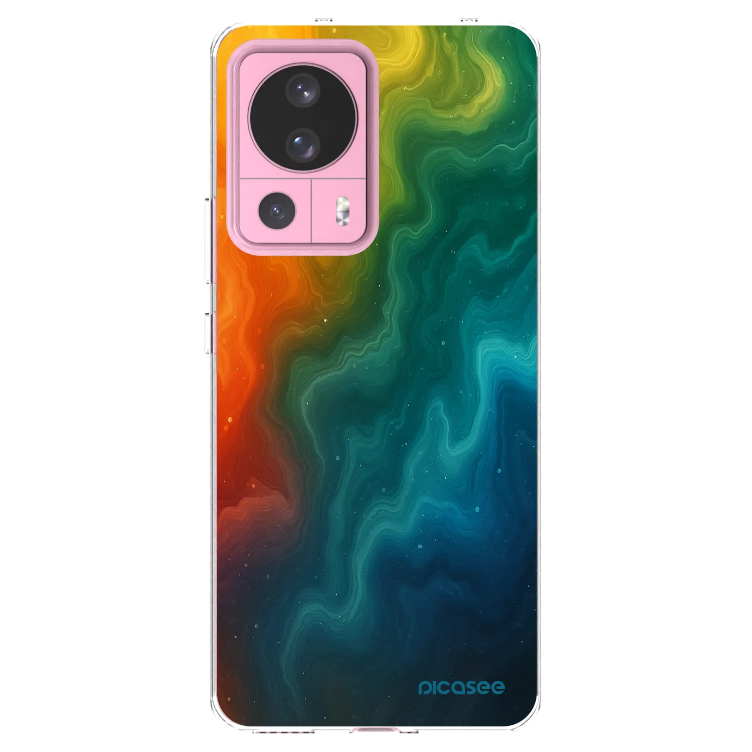 Picasee silikonowe przeźroczyste etui na Xiaomi 13 Lite - Solar