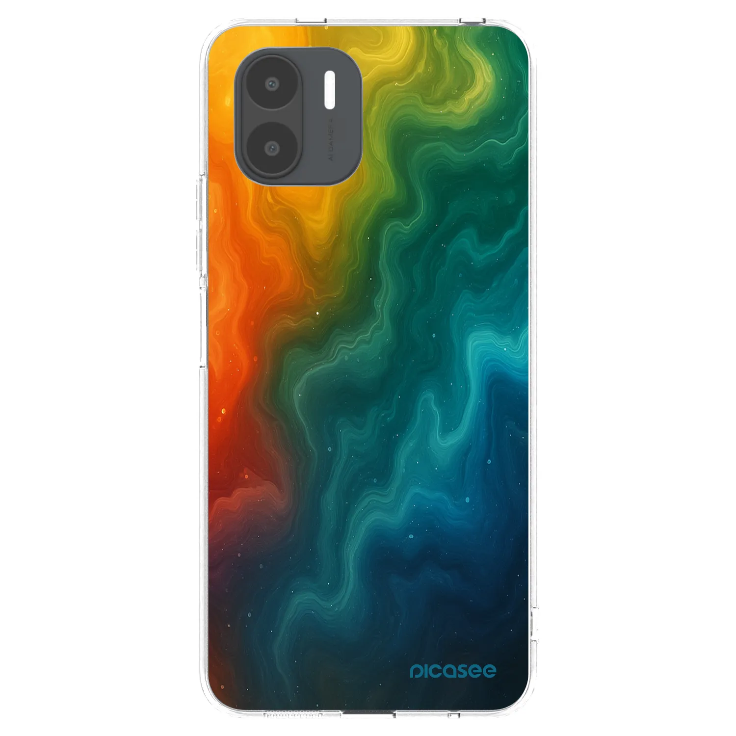 Picasee silikonowe przeźroczyste etui na Xiaomi Redmi A2 - Solar