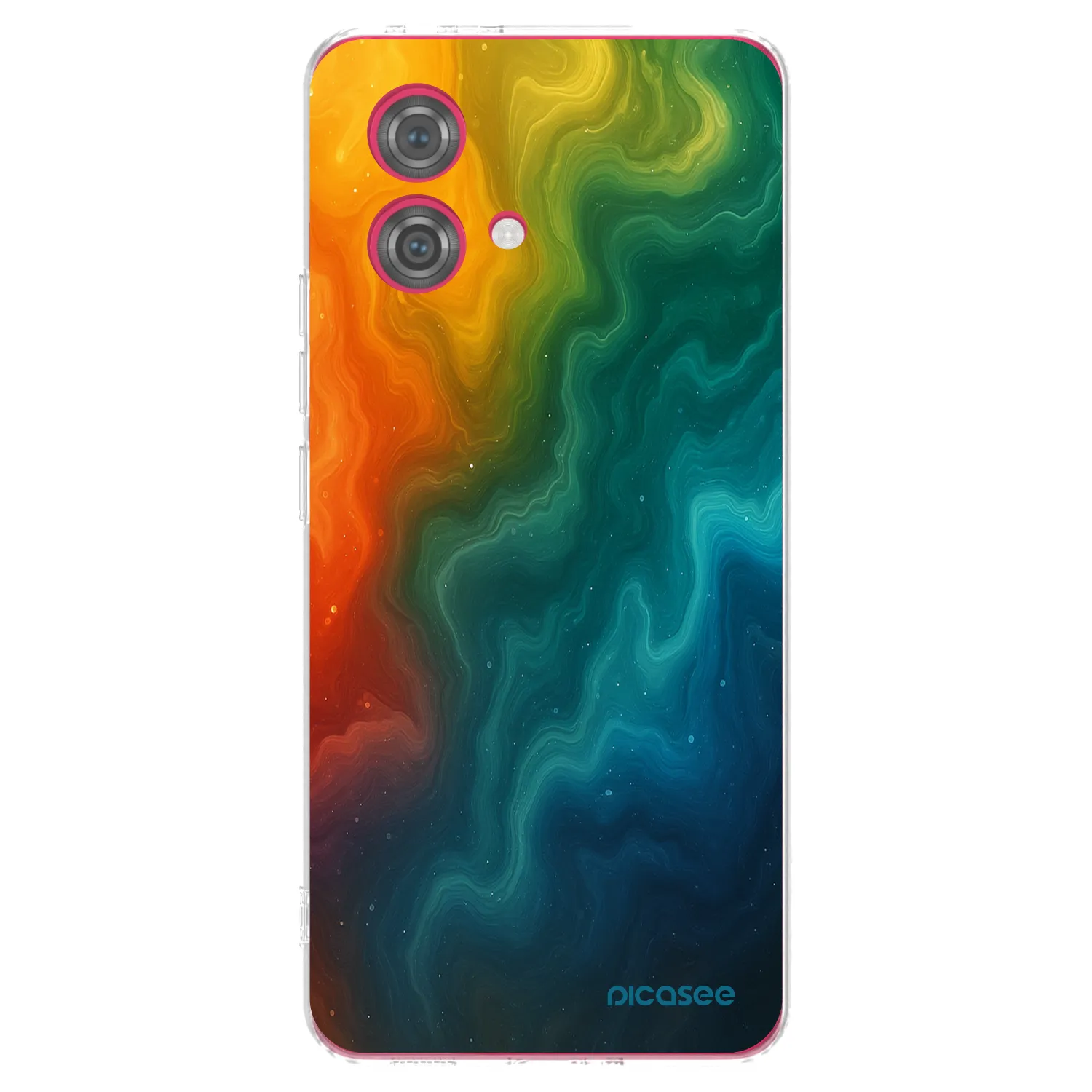 Picasee silikonowe przeźroczyste etui na Motorola Moto G84 5G - Solar