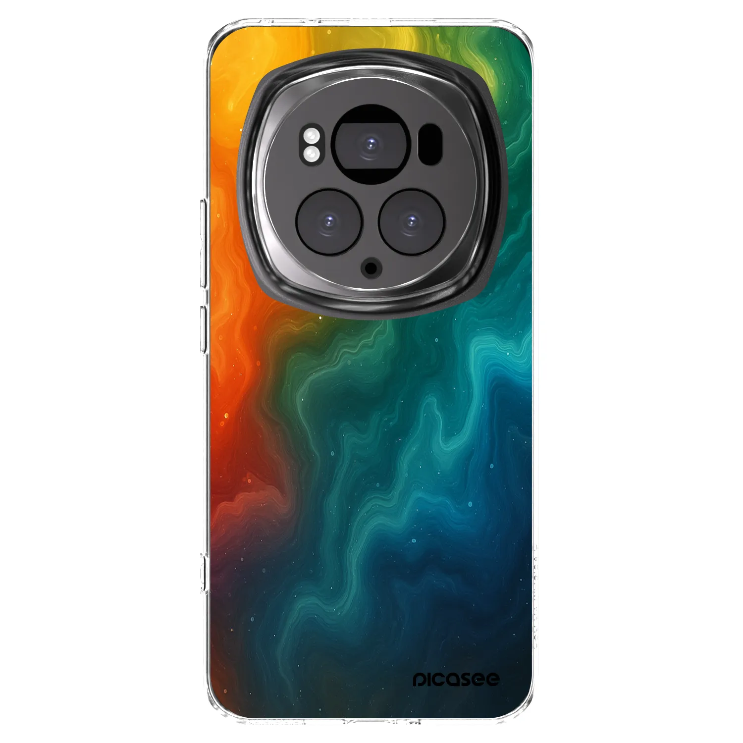 Picasee silikonowe przeźroczyste etui na Honor Magic6 Pro - Solar