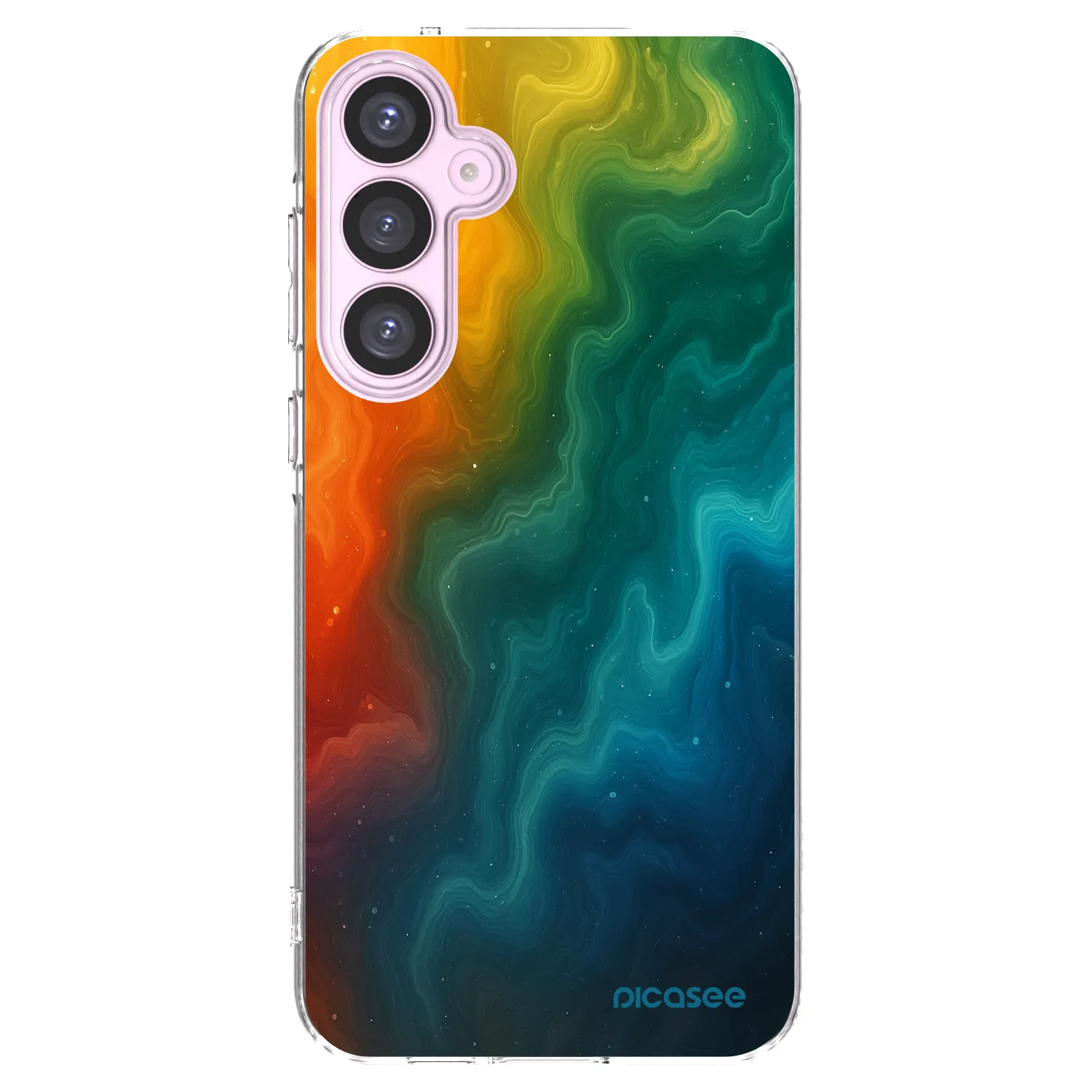 Picasee silikonowe przeźroczyste etui na Samsung Galaxy A55 5G A556B - Solar