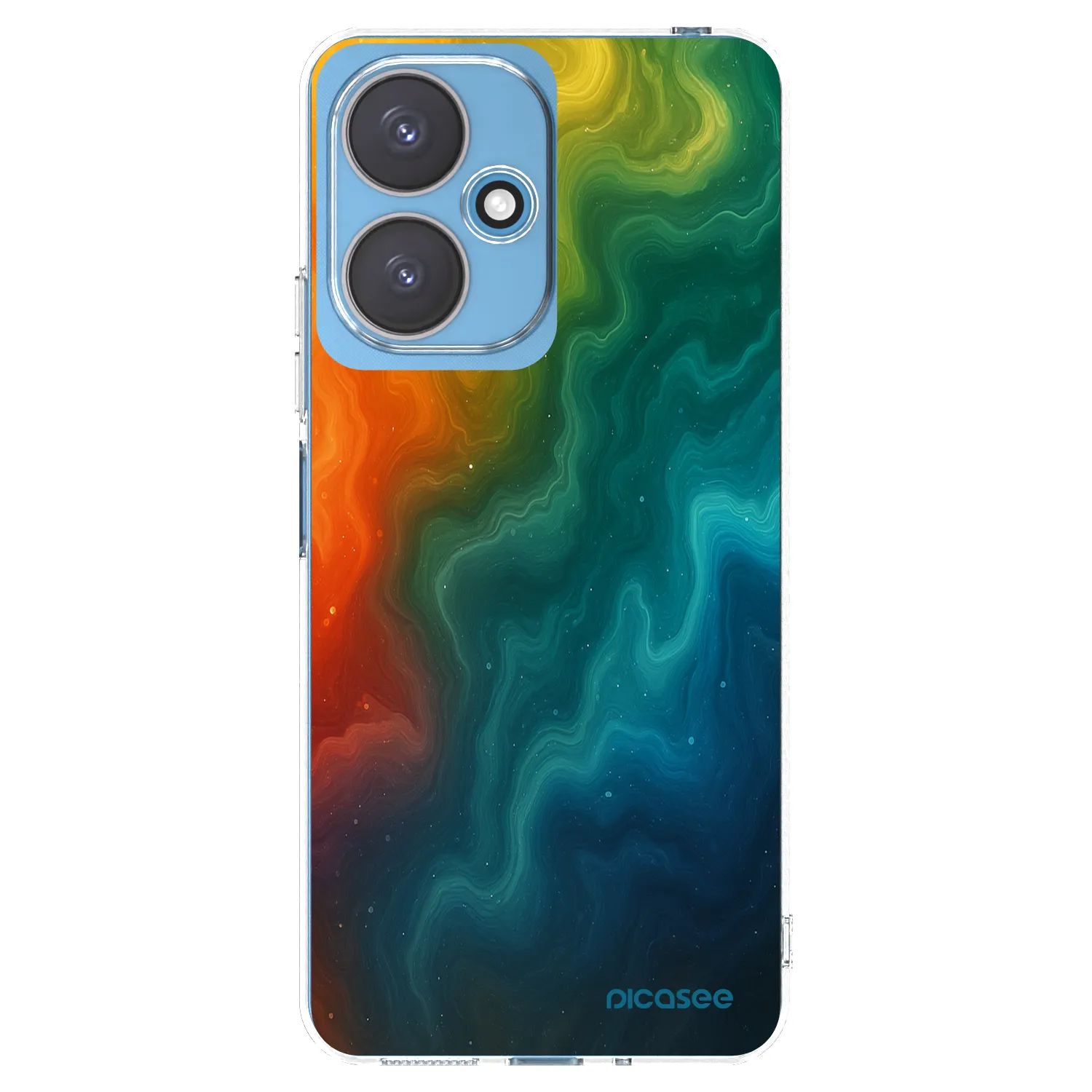 Picasee silikonowe przeźroczyste etui na Xiaomi Redmi 13C 5G - Solar